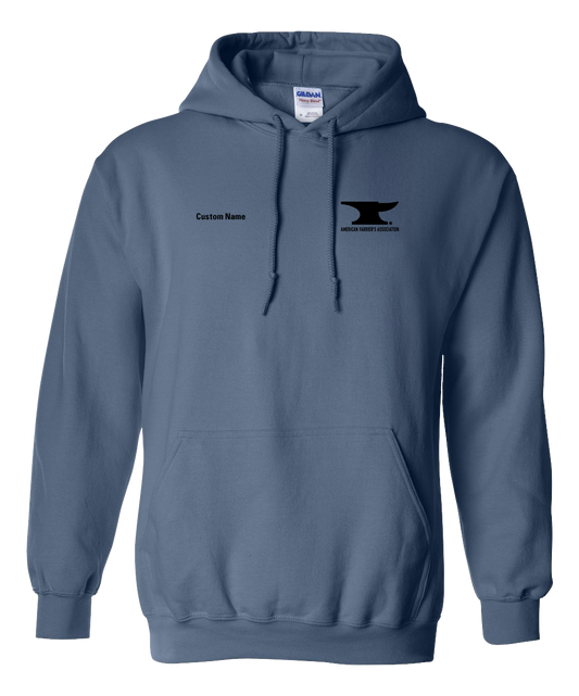 Pullover Hoodie Indigo Blue Customizable AFA Logo pullover-hoodie
