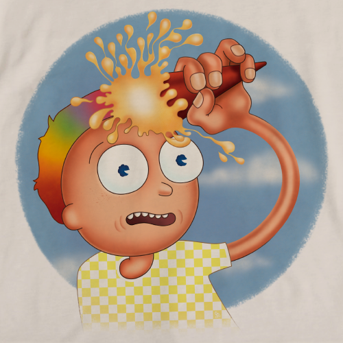Ice Cream Morty Natural Art Preview