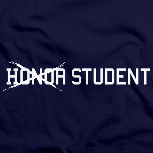 (NOT) HONOR STUDENT Navy art preview