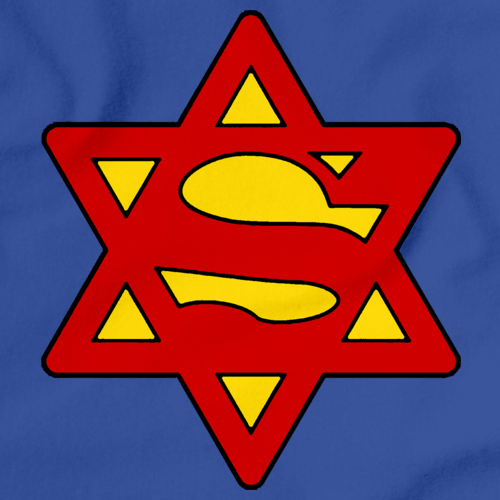 Super Jew | Funny Hebrew Hannakuh Hero Humor Royal Art Preview
