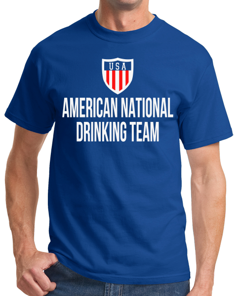 Usa National Drinking Team - American Soccer Football Fan T-shirt – Ann  Arbor Tees