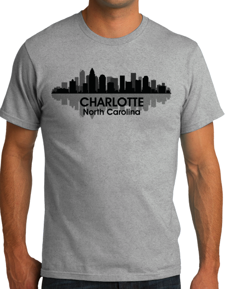 Charlotte, NC City Skyline - Charlotte Pride Carolina Panthers T-shirt –  Ann Arbor Tees