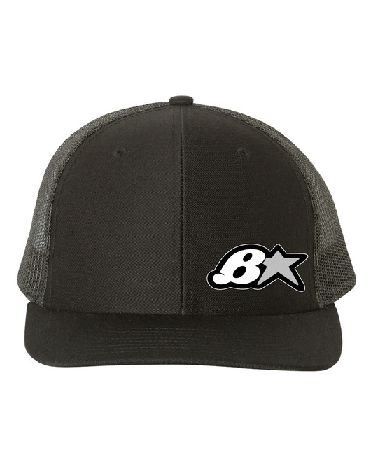 Brian's Custom Sports - B-Star Black and Gold Trucker Hat