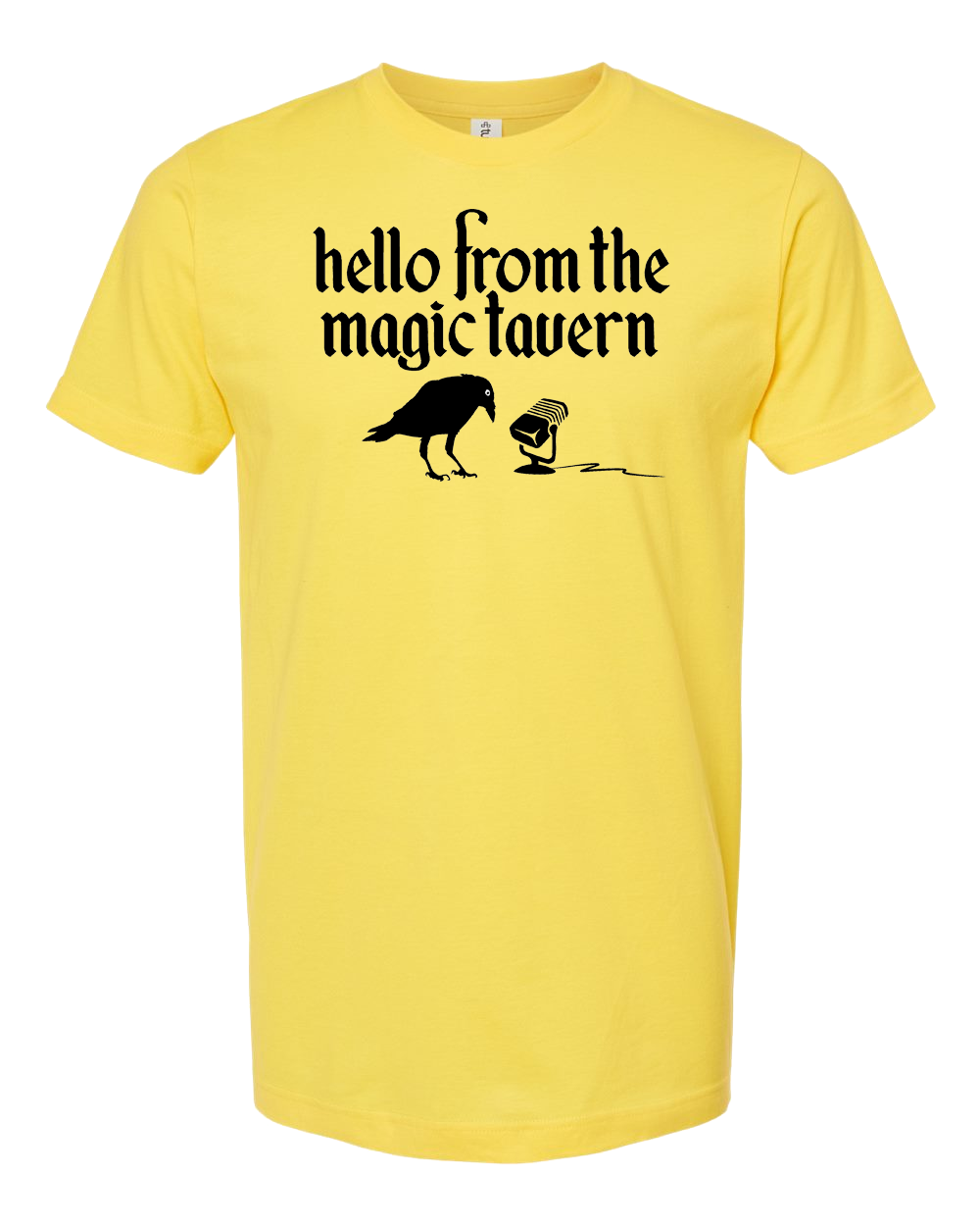 Magic Tavern Logo T-Shirt Yellow