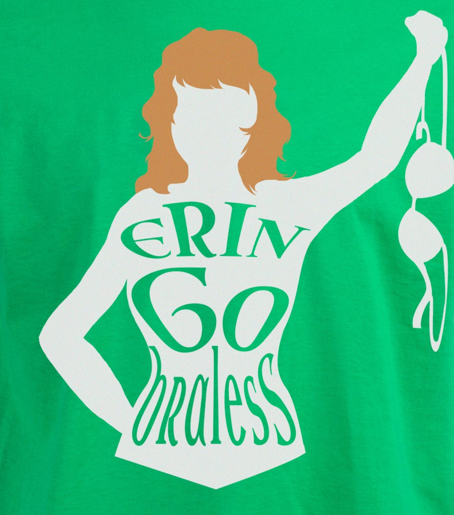 Erin Go Braless - Funny St. Patrick's Day Raunchy Humor Pub T-shirt