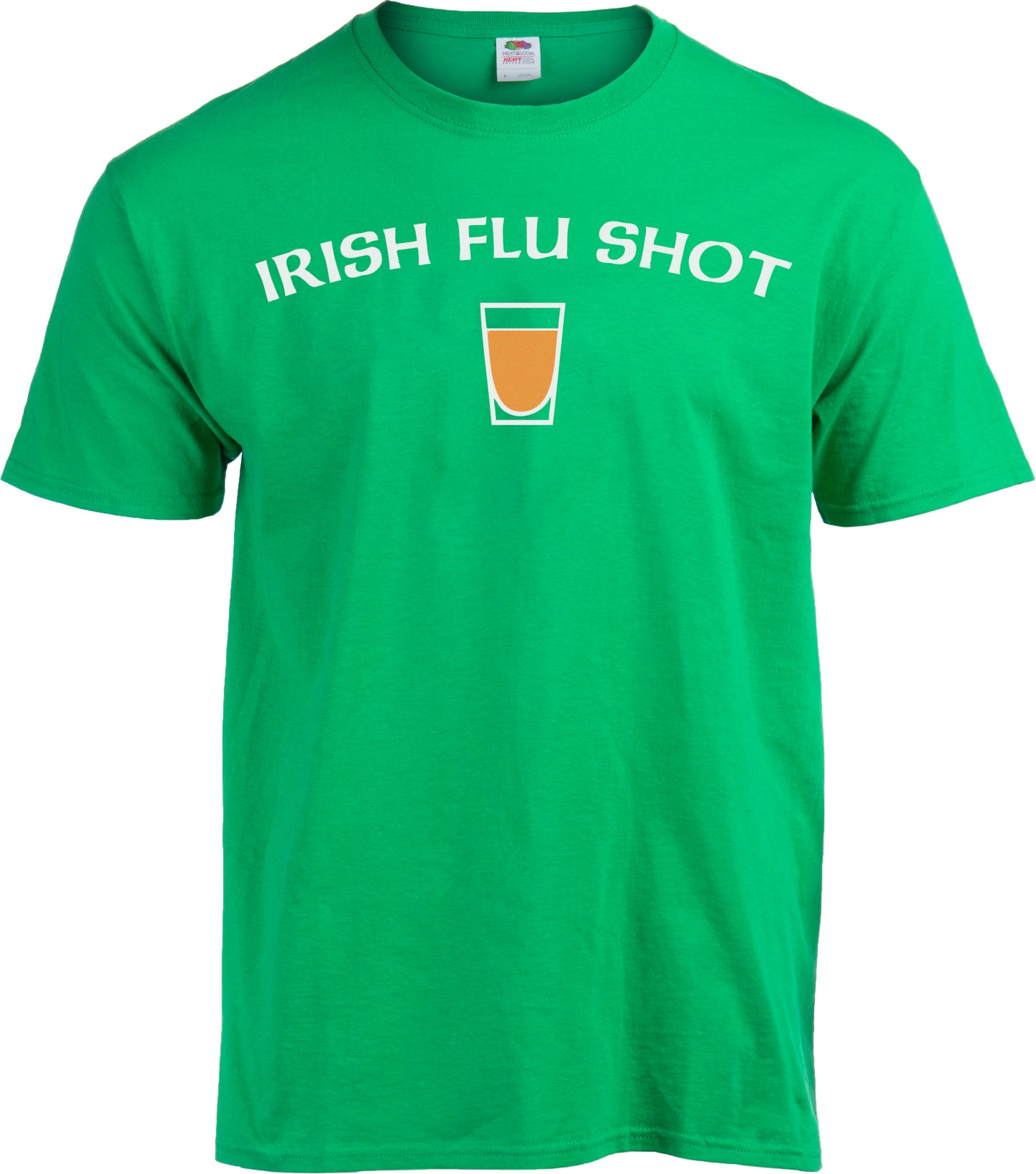 Irish Flu Shot - St. Patrick's Day Irish Pride Whiskey Joke T-shirt