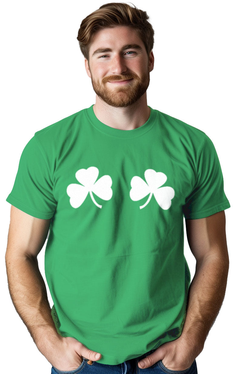 Nice Shamrocks - St. Patrick's Day Raunchy Humor Sex Party T-shirt