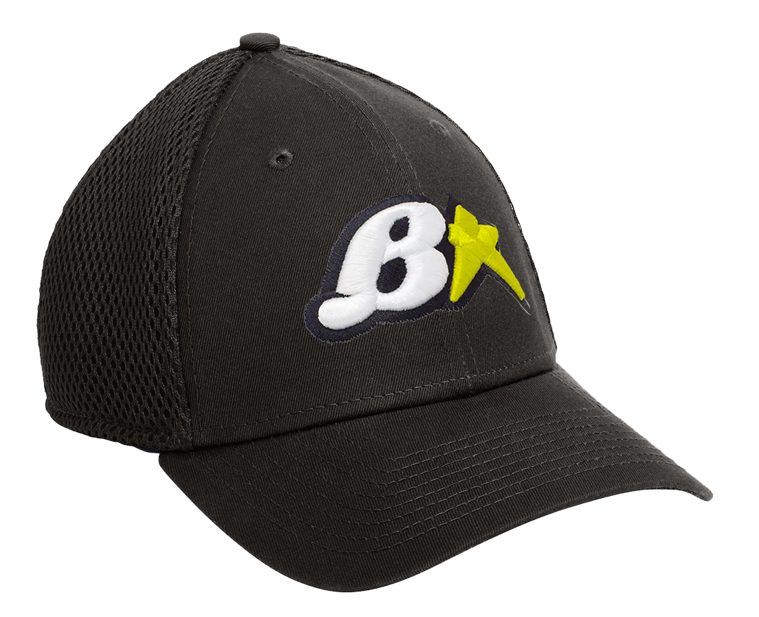 Brian's Custom Sports - B-Star Black and Gold New Era Hat