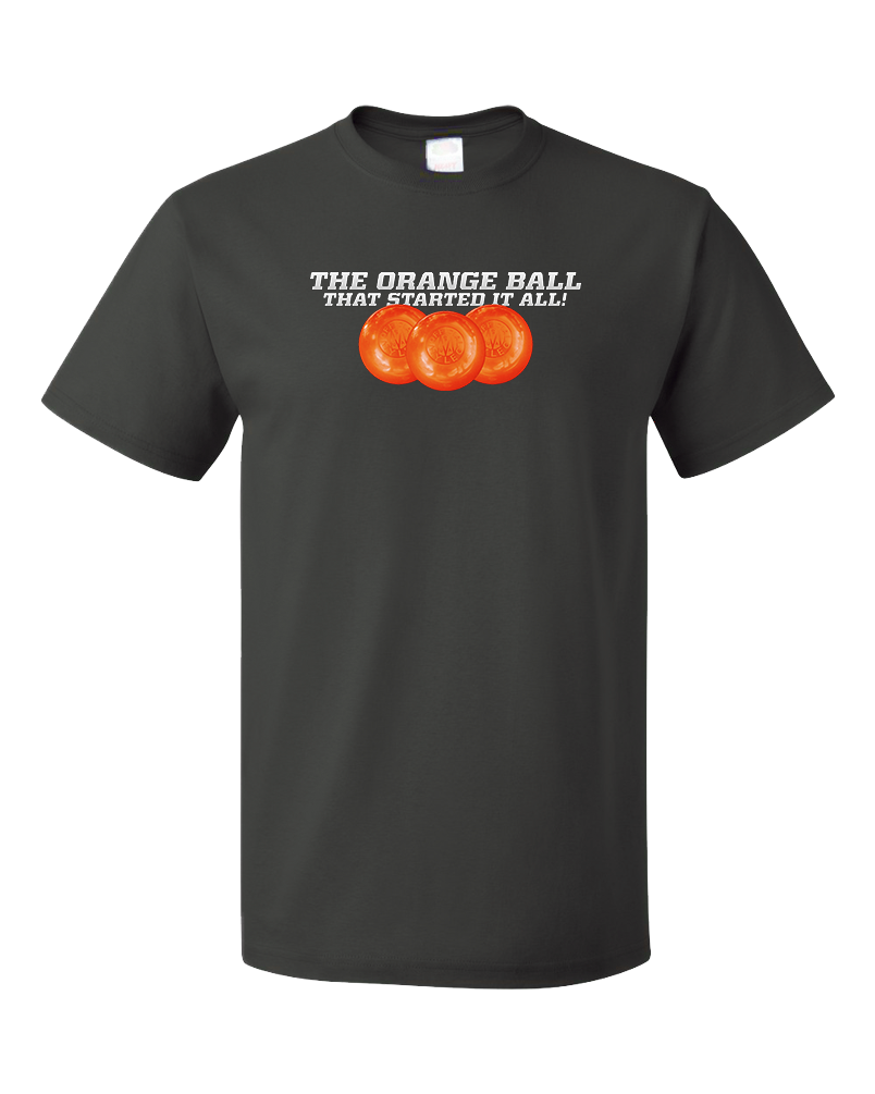 Mylec - "The Orange Ball that Started it All" Grey T-shirt