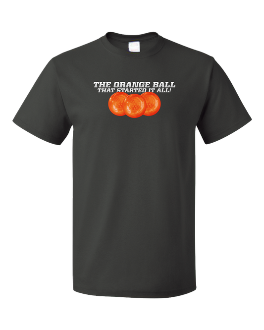 Mylec - "The Orange Ball that Started it All" Grey T-shirt