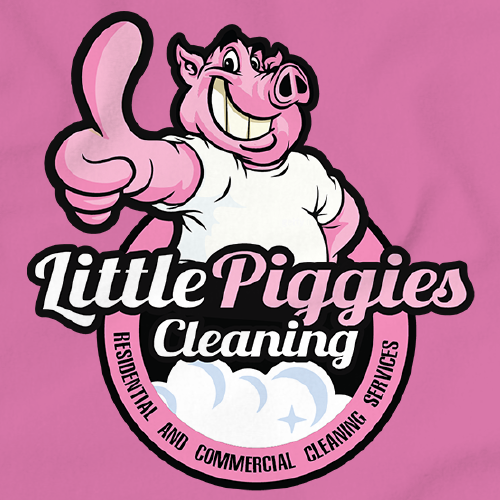 Little Piggies Cleaning - Logo Work Shirt Azalea