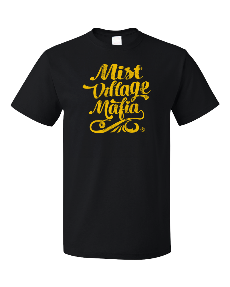 LitRPG - Mist Village Mafia Wordmark T-shirt