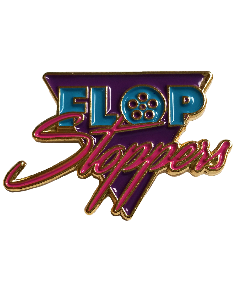 Flop Stoppers Logo Pin