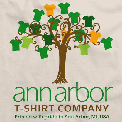 Official Ann Arbor Tees Logo Natural Art Preview