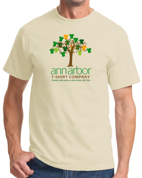 Standard Natural Official Ann Arbor Tees Logo T-shirt