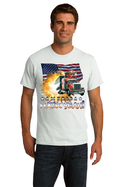 Standard White America Fuck Yeah! - Patriotism Merica America Pride 4th of July T-shirt