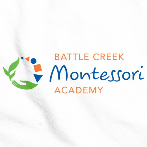 Battle Creek Montessori Academy Color Logo White Art Preview