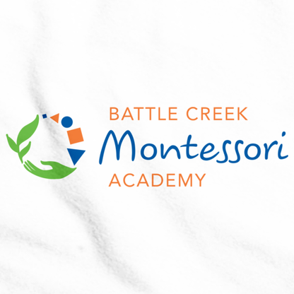 Battle Creek Montessori Academy Color Logo White Art Preview