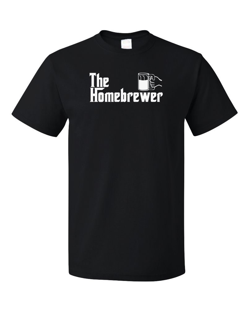 Standard Black The Homebrewer - Godfather Parody Funny Beer Homebrewing Lover T-shirt