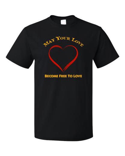 Standard Black Beyond From Within - May Your Love T-shirt