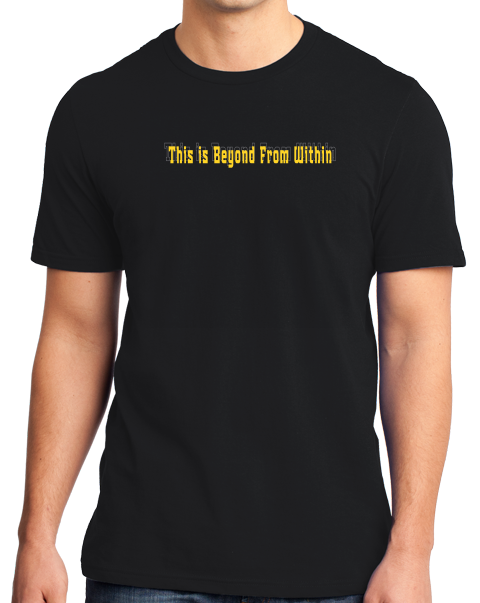 Standard Black Beyond From Within - This Is T-shirt