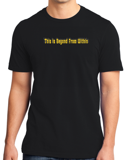 Standard Black Beyond From Within - This Is T-shirt