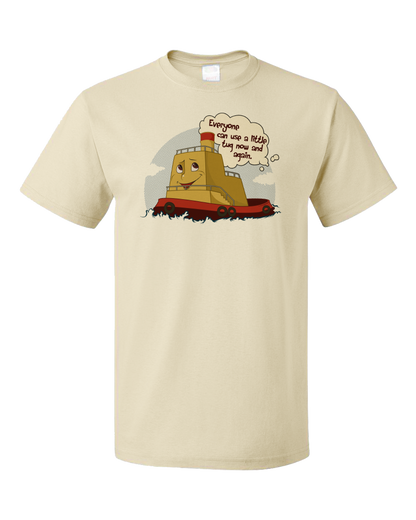 Standard Natural Everyone Can Use A Little Tug Now And Again - Tugboat Cute Funny T-shirt