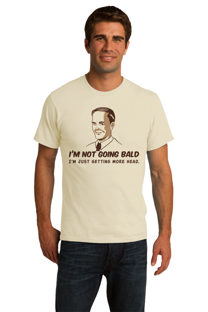 Standard Natural Not Going Bald, Just Getting More Head - Retro Sex Bald Humor T-shirt