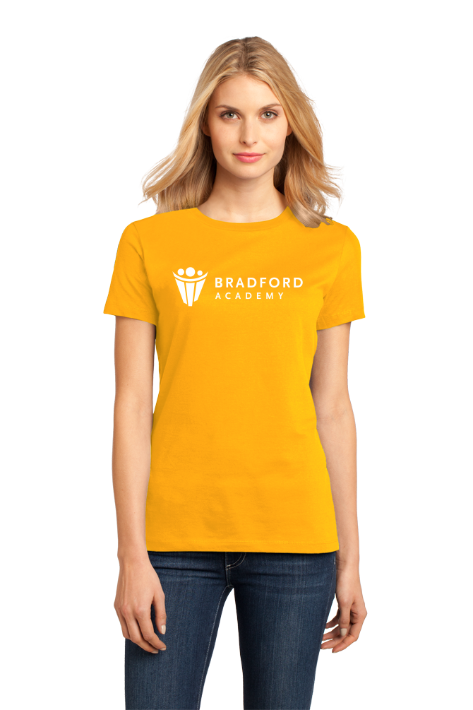 Ladies Gold Bradford Academy Dark T-shirt