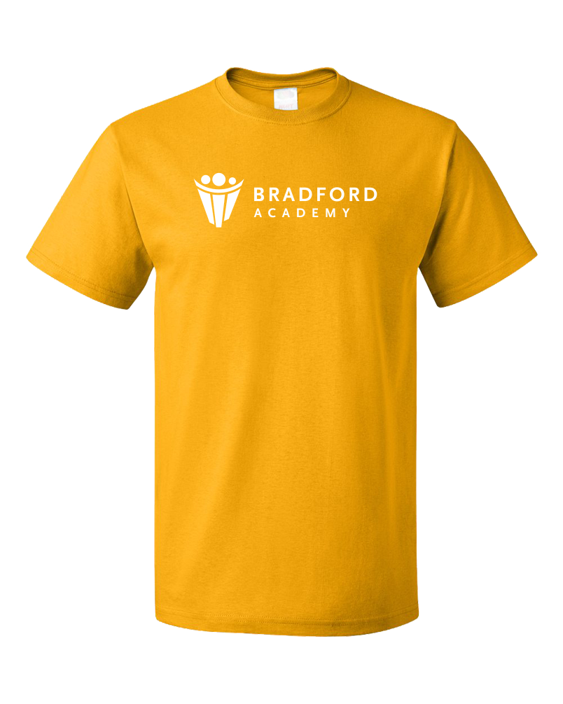 Unisex Gold Bradford Academy Dark T-shirt