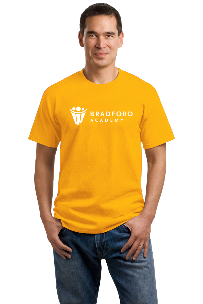 Unisex Gold Bradford Academy Dark T-shirt