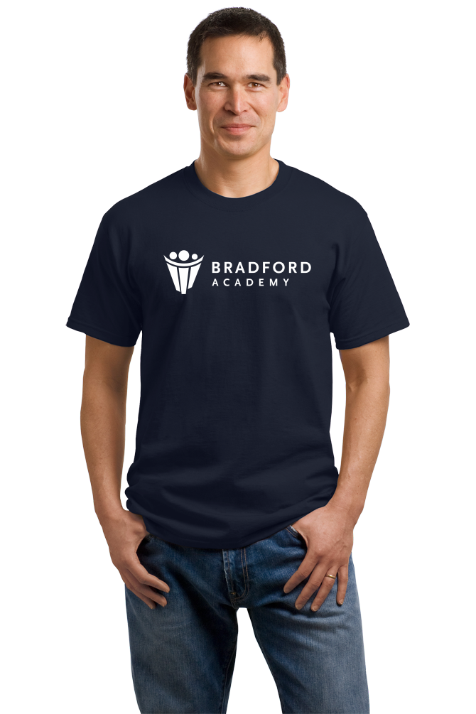 Unisex Navy Bradford Academy Dark T-shirt