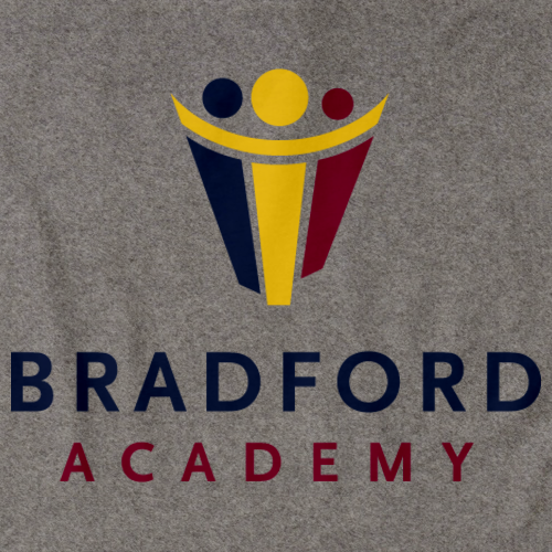 Bradford Academy Embroidered Logo Light Grey Art Preview