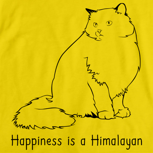 Happiness Is A Himalayan Yellow Art Preview