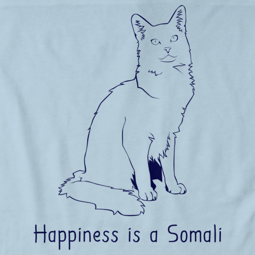 Happiness Is A Somali Light blue Art Preview