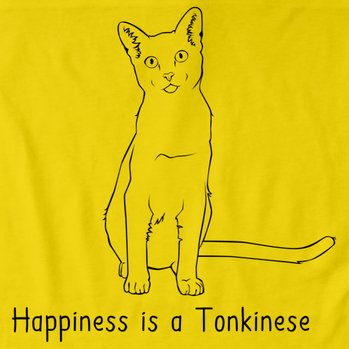 Happiness Is A Tonkinese Yellow Art Preview