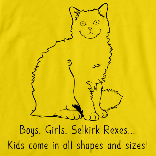 Boys, Girls, & Selkirk Rexes = Kids Yellow Art Preview