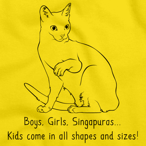 Boys, Girls, & Singapuras = Kids Yellow Art Preview