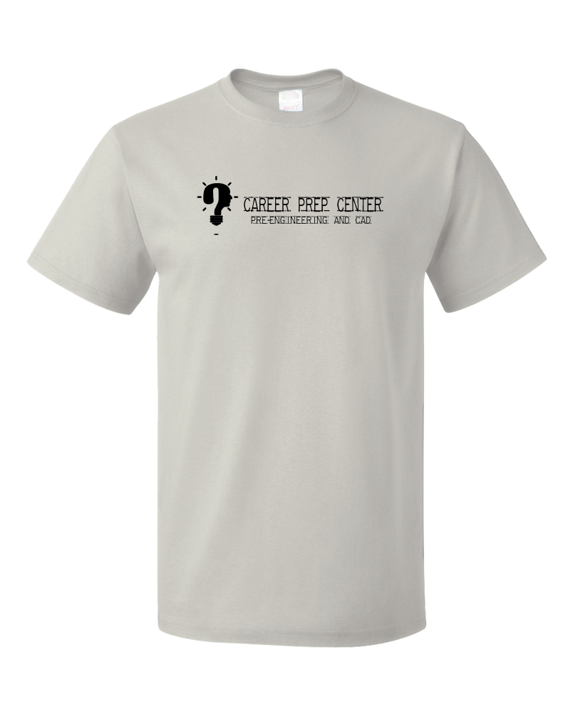 Standard Light Grey Career Prep Center Idea Question Mark T-shirt