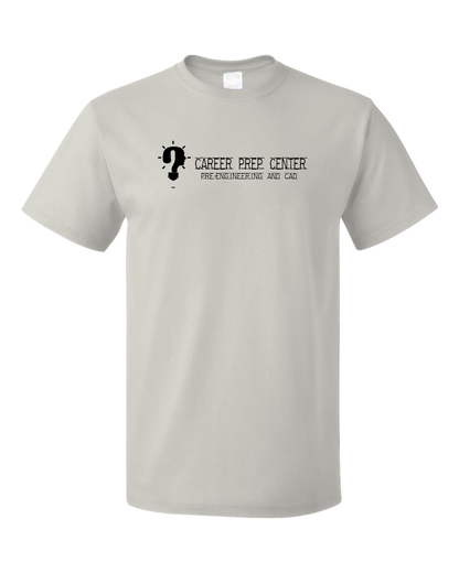 Unisex Light Grey Career Prep Center Idea Question Mark T-shirt