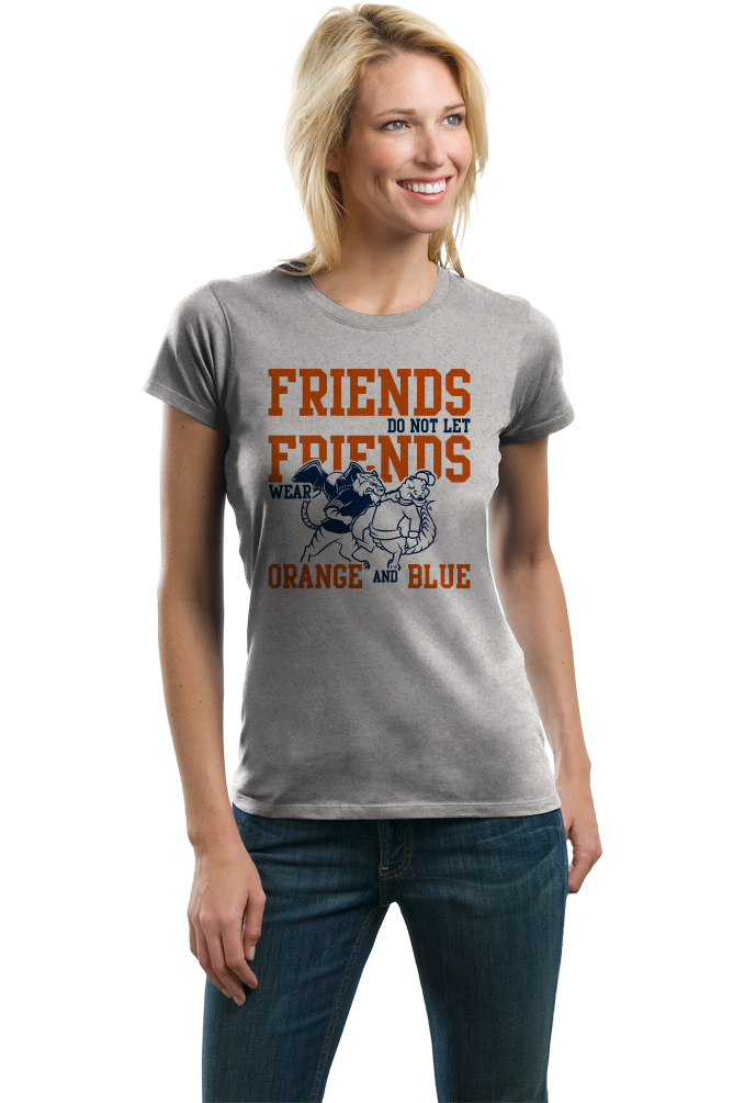 Ladies Grey Lee County, AL Football Fan T-shirt
