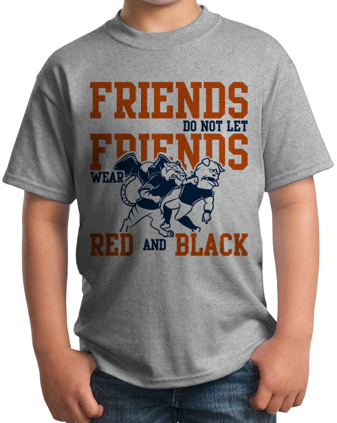 Youth Grey Lee County, AL Football Fan T-shirt