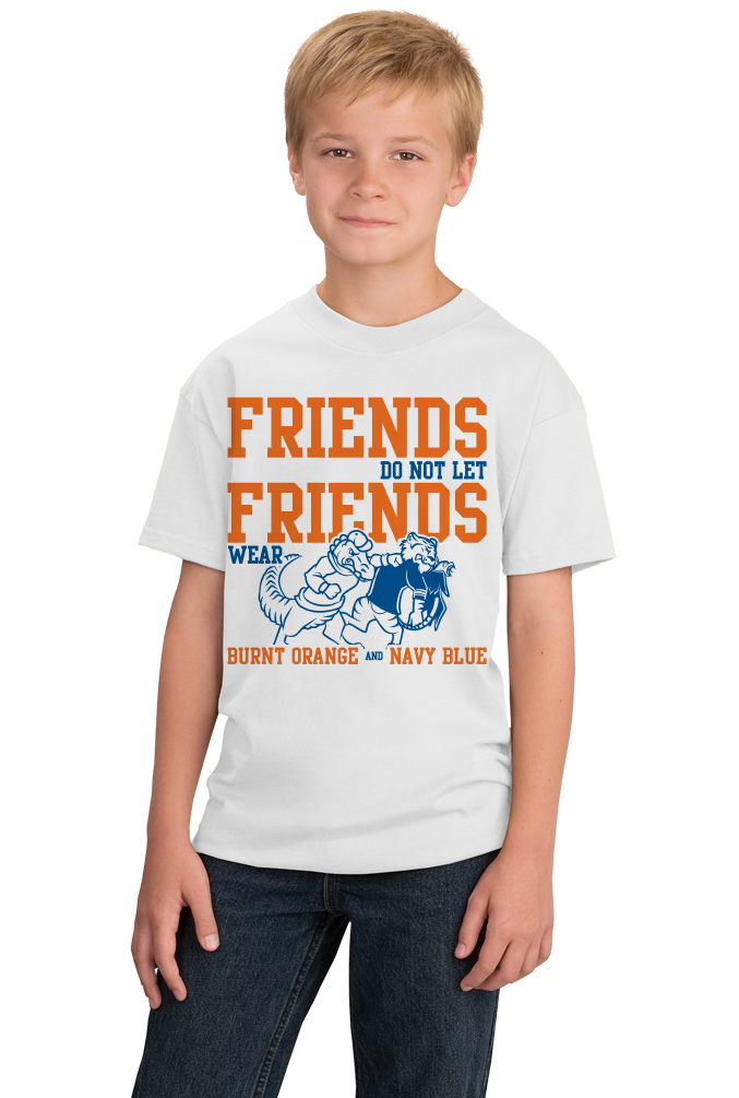 Youth White Football Fan from Florida T-shirt
