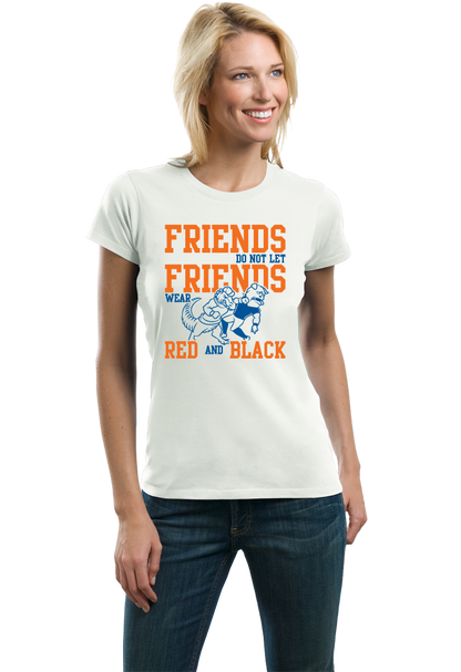 Ladies White Football Fan from Florida T-shirt