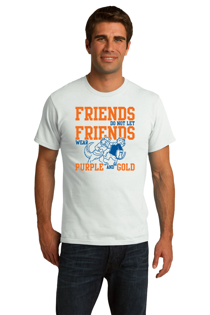 Standard White Football Fan from Florida T-shirt