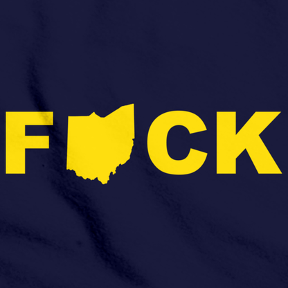F*ck Ohio | College Sports Rivalry Navy art preview