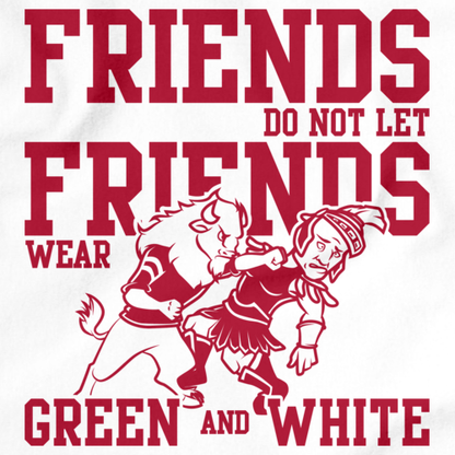 INDIANA FOOTBALL FAN TEE White art preview