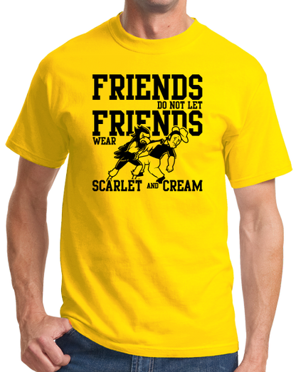 Standard Yellow IOWA FOOTBALL FAN TEE T-shirt