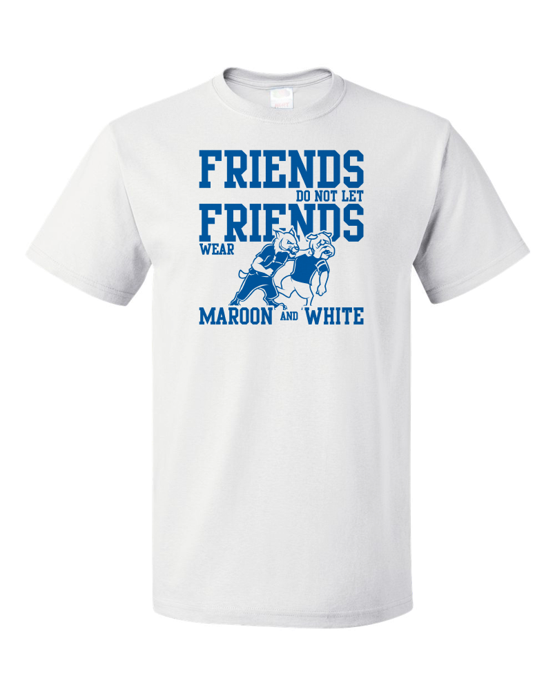 Standard White Football Fan from Kentucky T-shirt