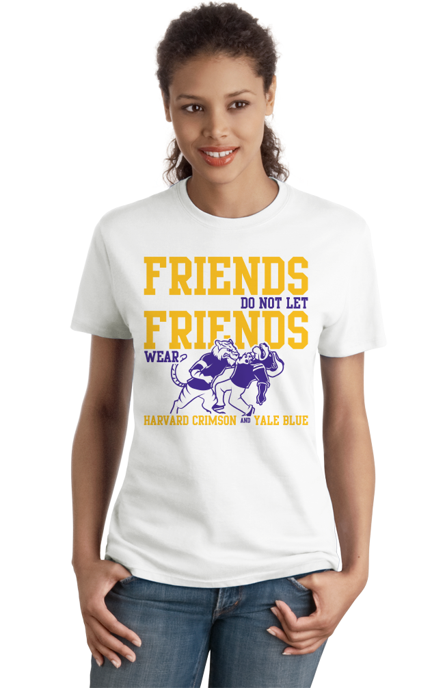 Ladies White Football Fan from Lousiana T-shirt